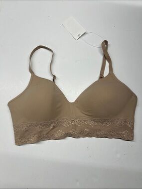 NEW Natori Wireless Lace-Band Bra Women’s size 34D